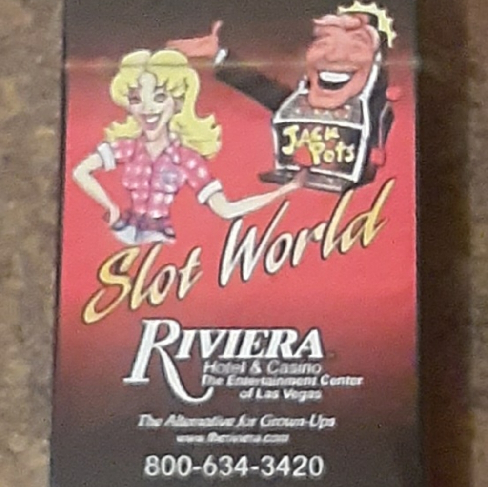 Slot World Riviera Hotel & Casino Collectible Play
